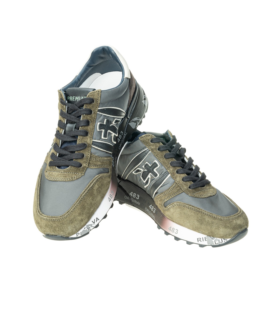 shop PREMIATA Saldi Scarpe: Premiata sneakers 'Lander' variante 5896 in pellame morbido scamosciato e nylon.
Logo Premiata.
Sfumatura bicolore.
Suola ergonomica e super leggera.
Altezza suola 3.5 cm.
Composizione: 55% pelle di vitello 45% poliammide.
Composizione suola: 65% EVA 5% TPU 30% gomma.
Fabbricato in Vietnam.. LANDER VAR-5896 number 7338043